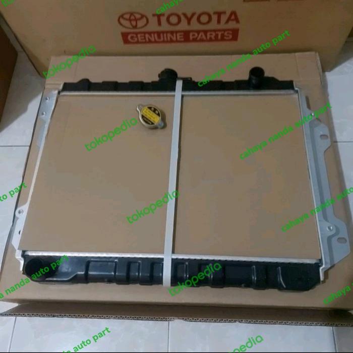 Jual Radiator Assy Kijang Super 5K Grand KF 50 Original Pipa lurus ...