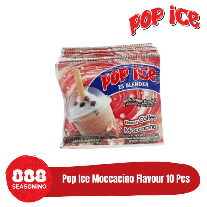 Gambar POP ICE BLENDER ALL VARIANT 25g 10 SACHET - Moccacino dari 888seasoning undefined Tokopedia