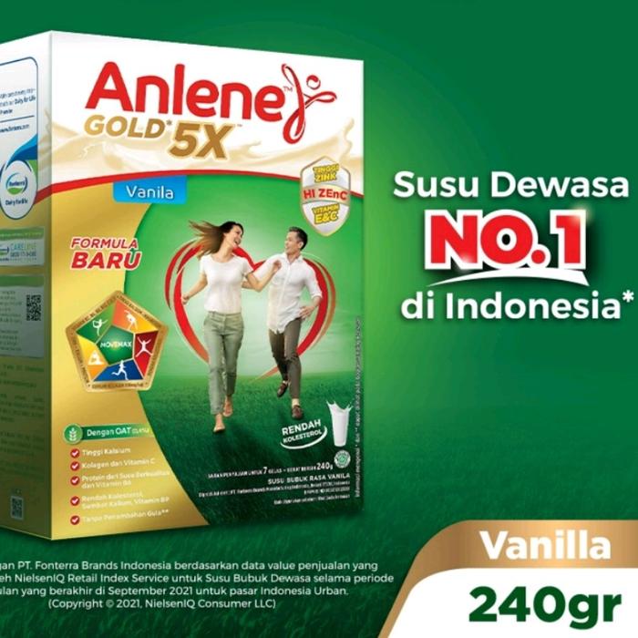 Gambar ANLENE Gold Susu Box 240 gram dari taniastore20 undefined Tokopedia