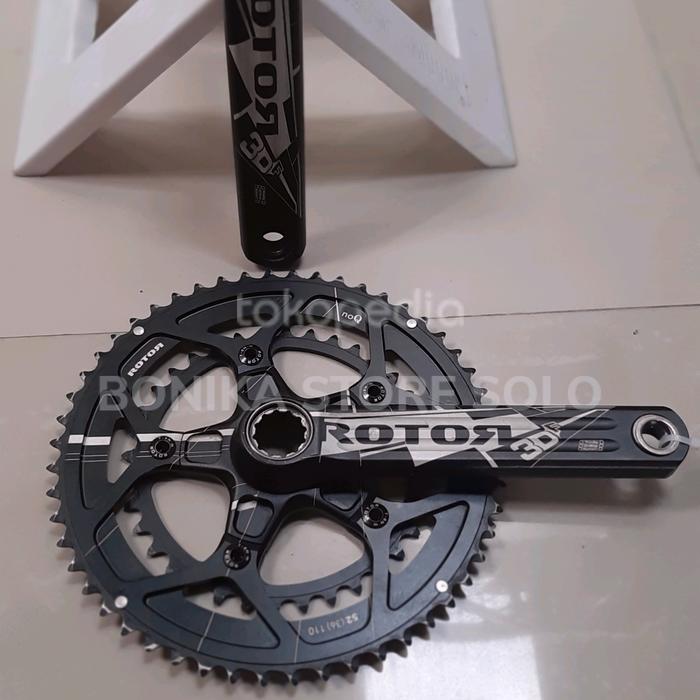 Rotor 3D30 クランク 170mm BB30 PCD110 52/36T Rotor 3D30 クランク 170mm BB30 PCD110 52/36T