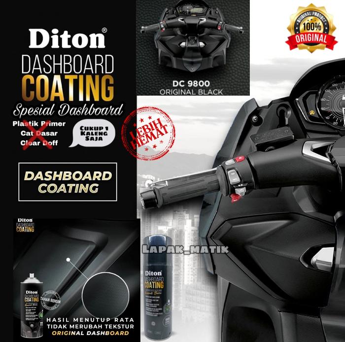 Gambar DITON DASHBOARD COATING pembersih dasbor dashboard Diton 400ML - HITAM DASHBOARD dari LapakPilok undefined Tokopedia