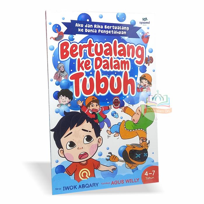 Gambar Komik Riko The Series - Bertualang ke dalam Tubuh - Syaamil Books dari Buku Islam Ori undefined Tokopedia