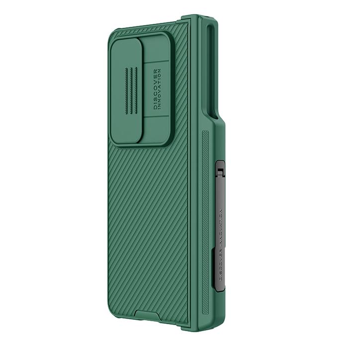 Gambar Case Samsung Galaxy Z Fold 4 5G NILLKIN CamShieldPro S Pen Slot Casing - Green, Set Version dari Grandepath undefined Tokopedia