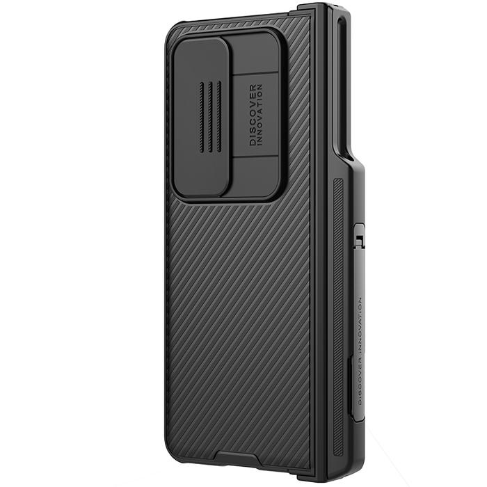 Gambar Case Samsung Galaxy Z Fold 4 5G NILLKIN CamShieldPro S Pen Slot Casing - Black, General Version dari Grandepath undefined Tokopedia