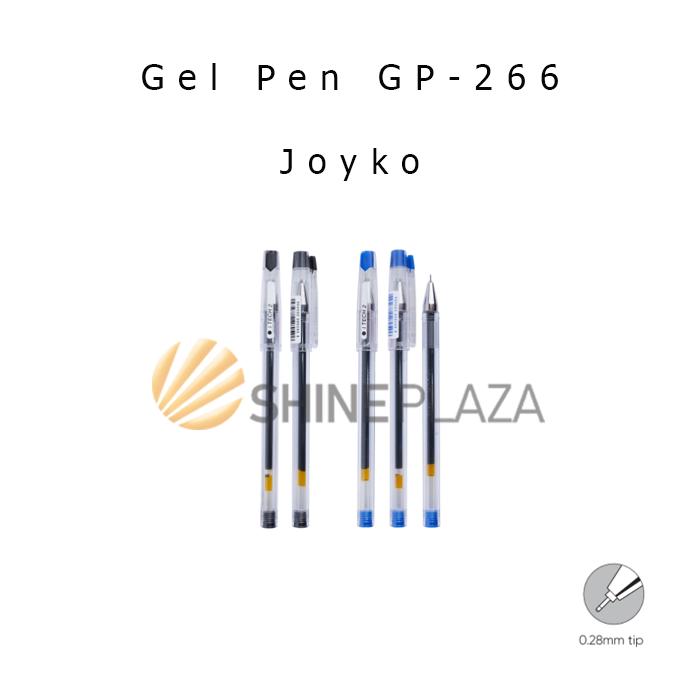 Gambar Pulpen Gel Joyko GP-266 iTech 0.28mm - Bolpen Pena Gel 0,28 mm - Hitam dari Shine Plaza undefined Tokopedia