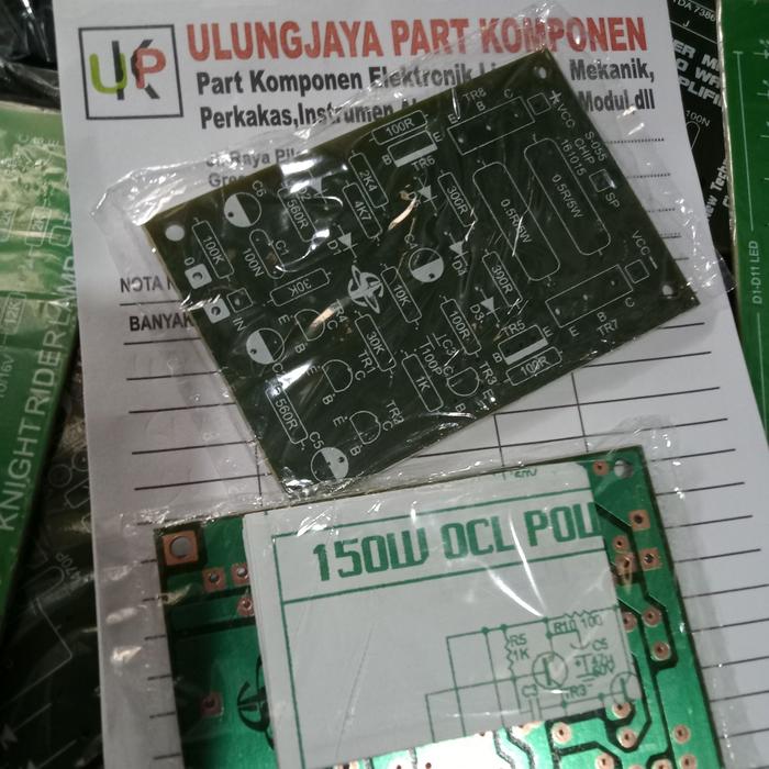 Jual PCB power amplifier OCL 150W kit layout PCB - Kab. Bekasi