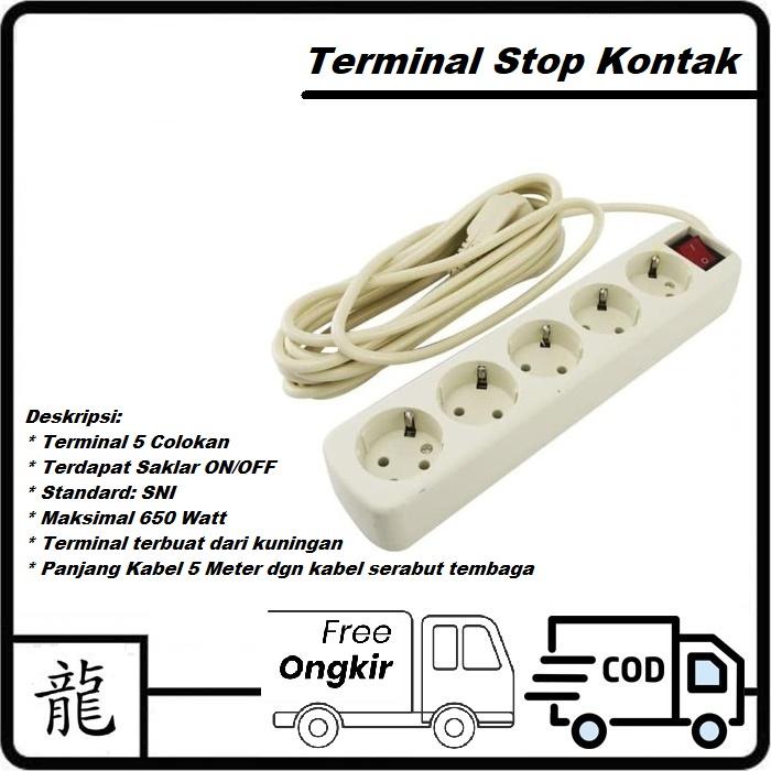 Gambar Sambungan Kabel Listrik / Colokan Kabel Listrik - 5 Colokan dari Klik Nia Market undefined Tokopedia