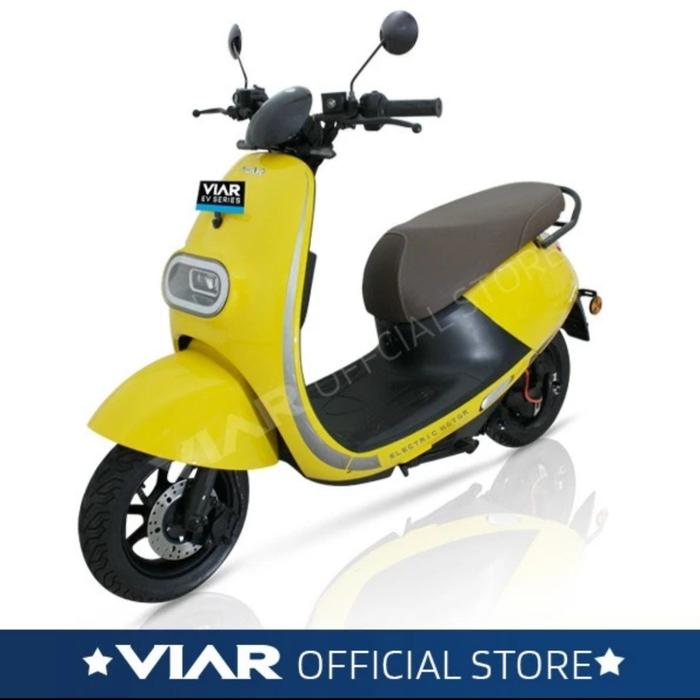 Gambar MOTOR LISTRIK Viar New Q1 L (Long) - Kuning dari VIAR JARI SAKTI JABAR undefined Tokopedia