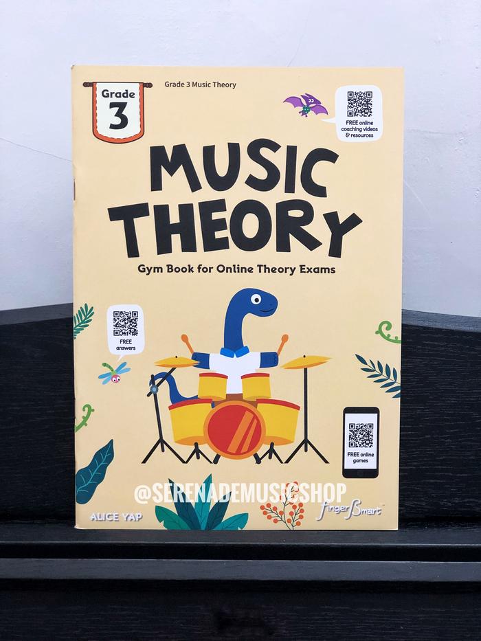 Gambar Finger Smart Music Theory Gym Book for Online Theory Exam 1/2/3/4/5 - Grade 5 dari Serenade Music undefined 5 Tokopedia