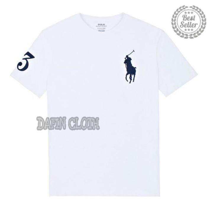 Gambar Kaos Pria Baju Tshirt Polo Ralph Lauren - Putih, S dari Davin Apparels undefined Tokopedia