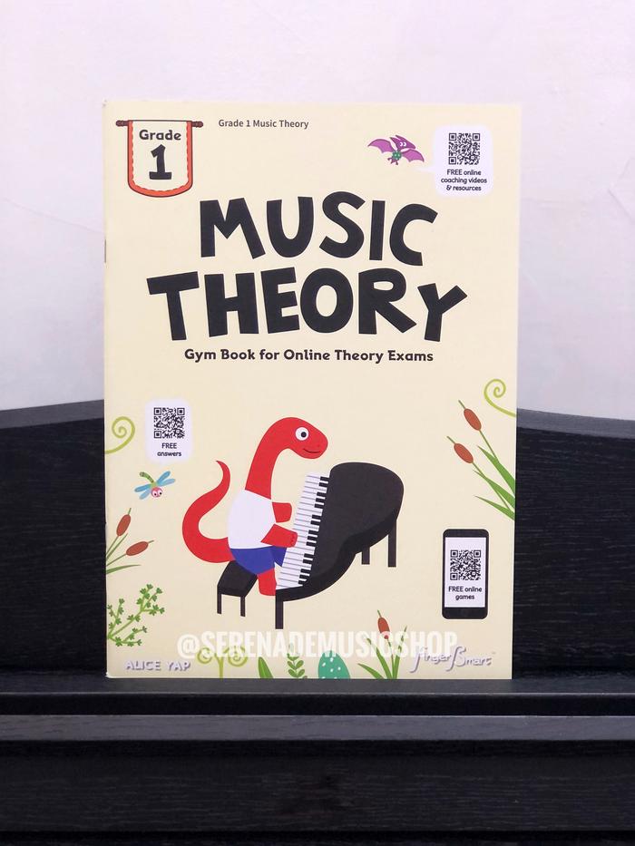 Gambar Finger Smart Music Theory Gym Book for Online Theory Exam 1/2/3/4/5 - Grade 5 dari Serenade Music undefined 3 Tokopedia