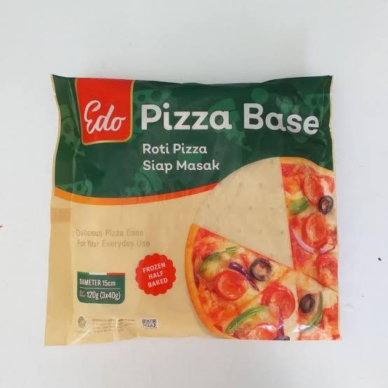 Gambar edo pizza base 120gr roti pizza adonan piza pizza dough frozen beku dari Bright Frozen Food undefined Tokopedia