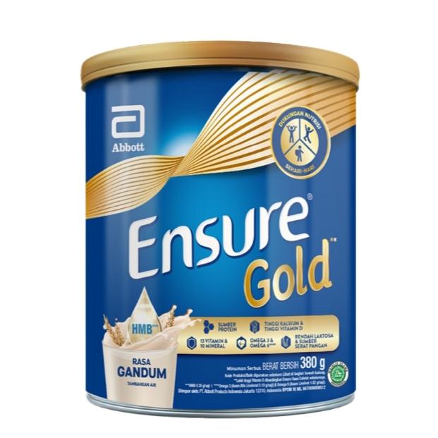 Gambar Ensure Gold susu bubuk nutrisi dewasa Gandum 380 gr - Vanila dari Ebony Olshop undefined Tokopedia