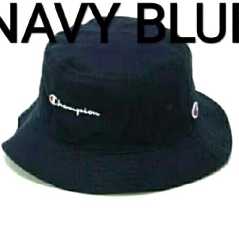 Gambar Bucket hat champion - Navy Blue dari kpblessed undefined Tokopedia