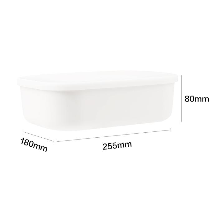 Gambar Vusign Storage Box Kotak Penyimpanan Organizer Plastik VS45X VS460 - 3.6L, Putih dari Vusign Indonesia undefined Tokopedia