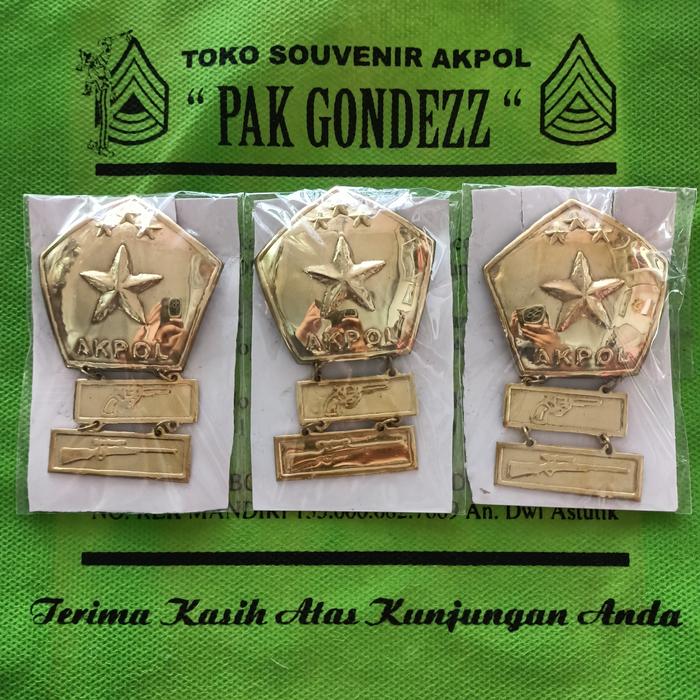 Gambar Brivet Tembak gantung - Polos dari SOUVENIR PAK GONDEZ AKPOL undefined 3 Tokopedia