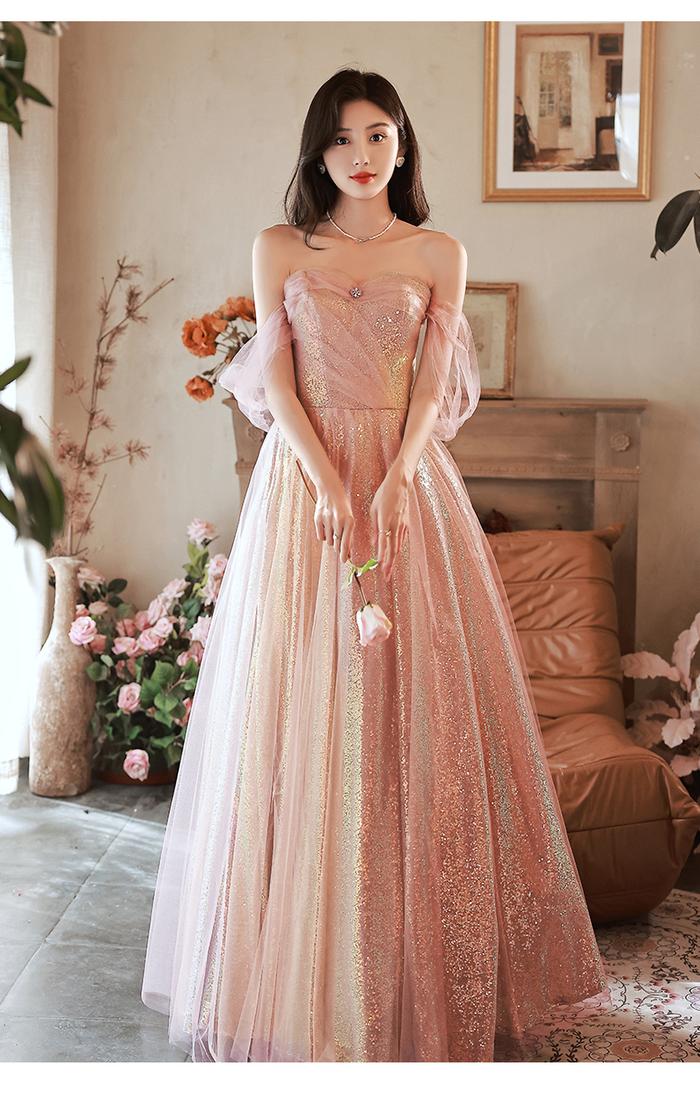 Gaun Pesta 2209021 Rose Gold Sabrina Party Dress - S di  Christiantungofficial | Tokopedia