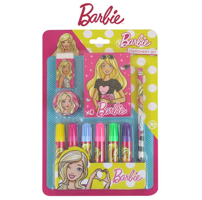 Gambar BARBIE Stationery Set / Alat Tulis Set Ori Karakter BB20010 dari Bonette Shop undefined Tokopedia