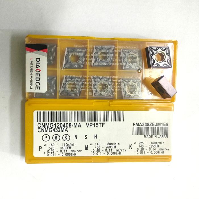 10Pcs/Box New Mitsubishi CNMG120408-MA VP15TF CNMG432MA Carbide Inserts 10Pcs/Box New Mitsubishi CNMG120408-MA VP15TF CNMG432MA Carbide Inserts