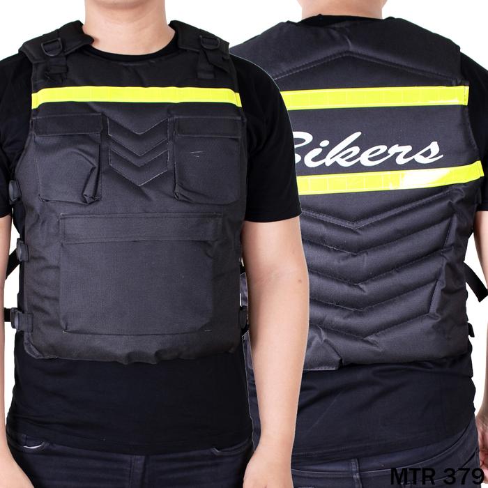 Gambar Rompi Biker untuk Pria dan Wanita - Kulit Hitam - MTR 379 dari Gudang Fashion Id undefined Tokopedia