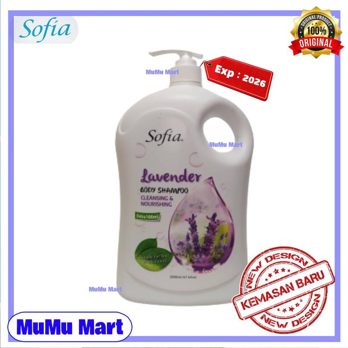 Gambar Sabun Mandi Sofia 2L - Body Shampoo Import Malaysia - Reseller/Grosir - lavender dari MuMu Mart undefined Tokopedia