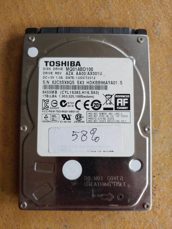 Gambar Hardisk Laptop 1TB 500GB 320GB 160GB HDD 2.5" sentinel dibawah 100 - 1TB 50% Tebal dari Gudang Indra undefined Tokopedia