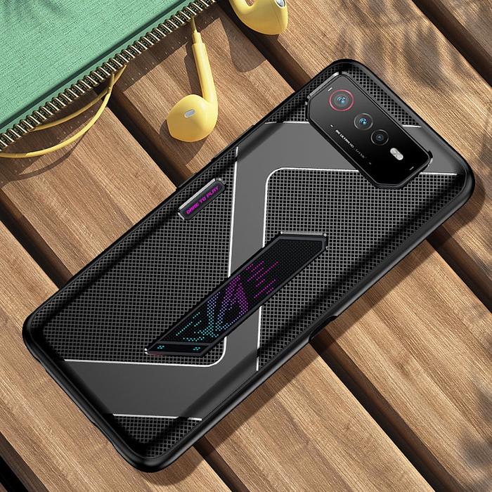 Gambar Case Asus ROG Phone 6 Protective TPU Shockproof - Hitam dari Droidcaseid undefined Tokopedia