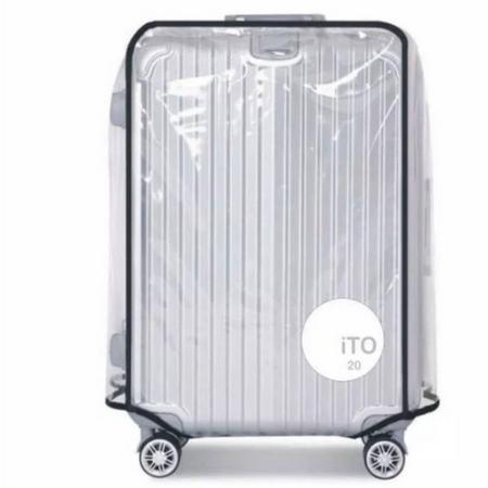 Gambar Pelindung Koper Transparan Bening Luggage Cover Ukuran 20" 22" 24" 28" - 20 inch dari YS SHOPPING undefined Tokopedia