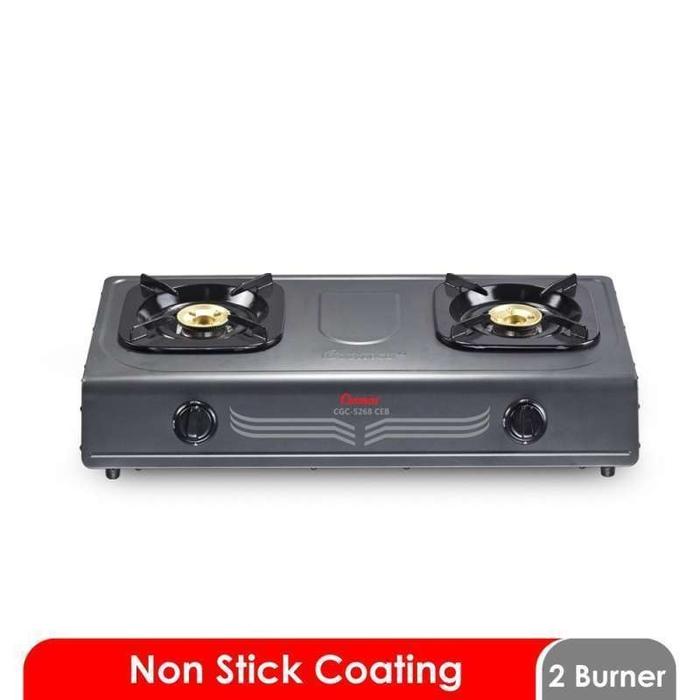 Gambar COSMOS KOMPOR GAS 2 TUNGKU CGC-5268 CEB/CGC 5268 CEB/CGC5268CEB - KOMPOR SAJA dari SENTOSA ELECTRONIK JAKARTA undefined Tokopedia