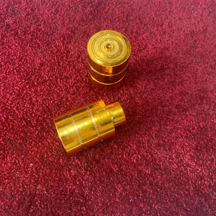 Gambar Tutup / Penutup / Endcup / Rell gorden Minimalis - Gold dari Omera Homedecor undefined Tokopedia