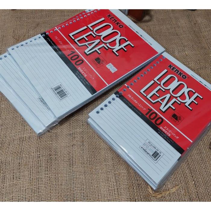 Gambar Kertas Isi Binder A5, B5 100 sheets, Kertas Binder B5 100 sheets - KENKO, B5 Lobang 26 dari Zira Media undefined Tokopedia
