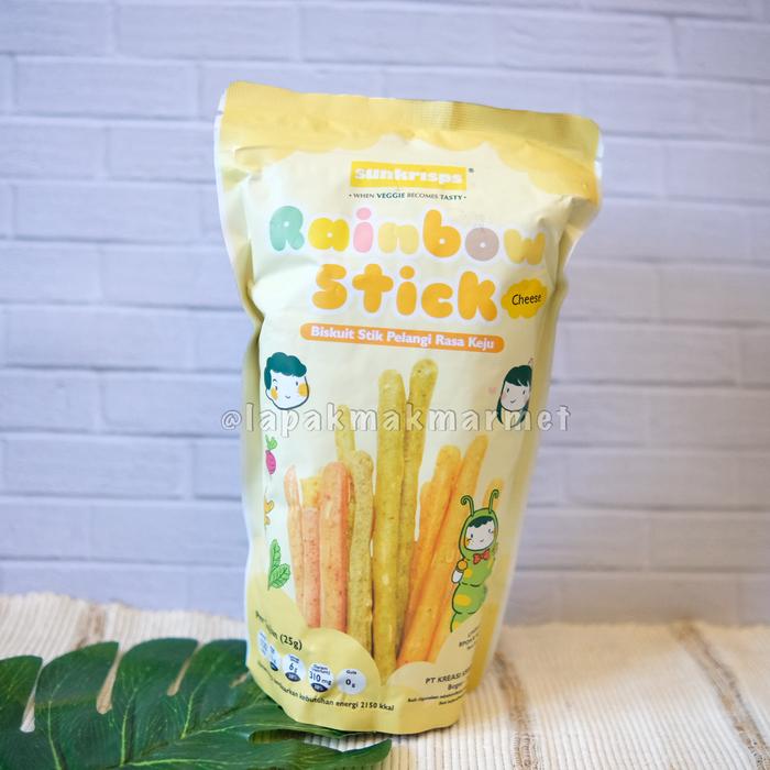 Gambar Rainbow Stick/Puff Snack Sayuran - Stick keju dari Lapak Mak Marmet undefined Tokopedia