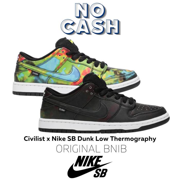 Jual Civilist x Nike SB Dunk Low Thermography Original BNIB 39