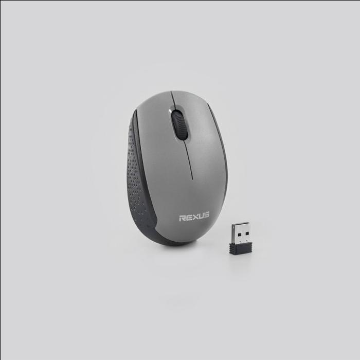 Gambar Rexus Mouse Wireless Office Q30 Silent Click Original - Abu Hitam dari Sultan IT undefined Tokopedia
