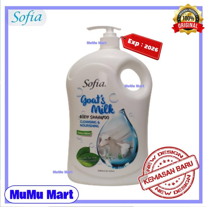 Gambar Sabun Mandi Sofia 2L - Body Shampoo Import Malaysia - Reseller/Grosir - Goat's Milk dari MuMu Mart undefined Tokopedia