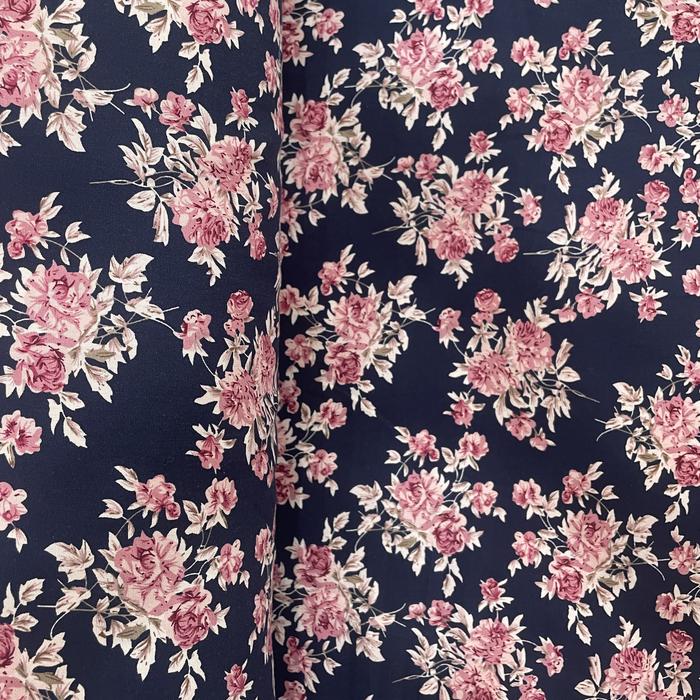 Gambar Katun Viscose Rayon Motif Premium Import (Tidak Nerawang) 6 - Floral 2 dari Maharaja Tekstil undefined Tokopedia