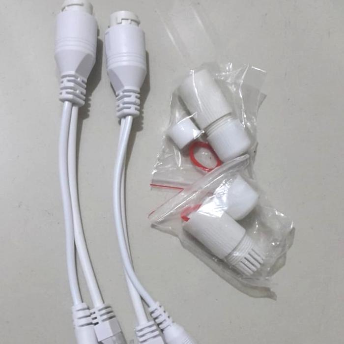 Gambar kabel poe splitter injector waterproof/poe spliter outdoor berkualitas - Putih dari CJ-JAYA undefined Tokopedia