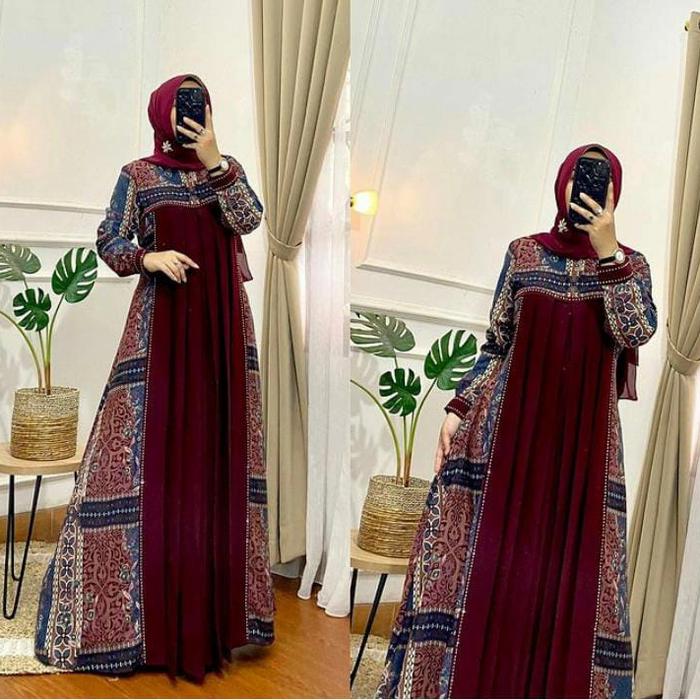 Gambar AMEENA DRESS/amorebyruby - c, all size dari azka fashion_store undefined Tokopedia