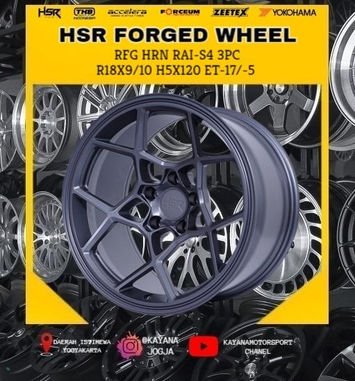 Jual HSR Forged Ring 19 3PC HSR RFG HRN RAI-S4 Velg Mobil BMW Series ...