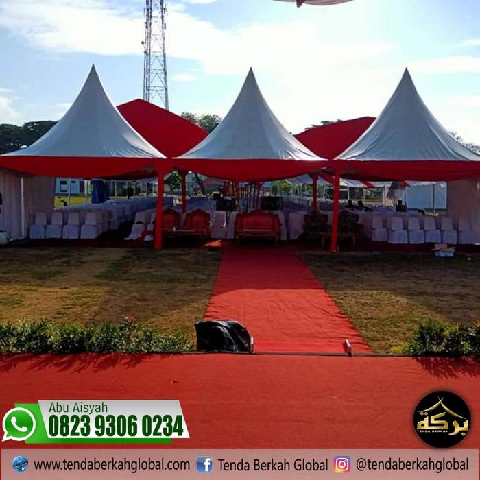 Tenda Sarnafil 5x5 Luwu Tenda Kerucut 5x5 Luwu 082393060234