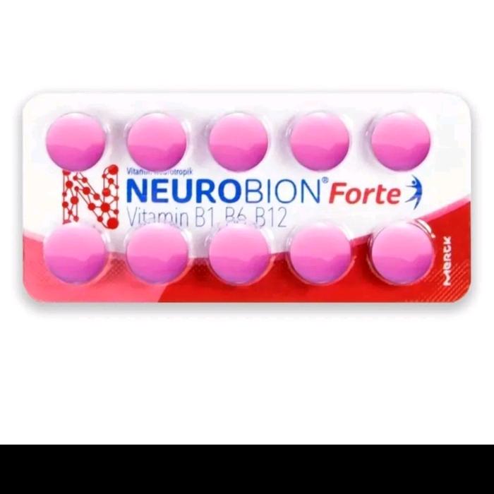 Gambar NEUROBION forte pink strip isi 10 tablet dari Maju Cemerlang_NEW undefined Tokopedia