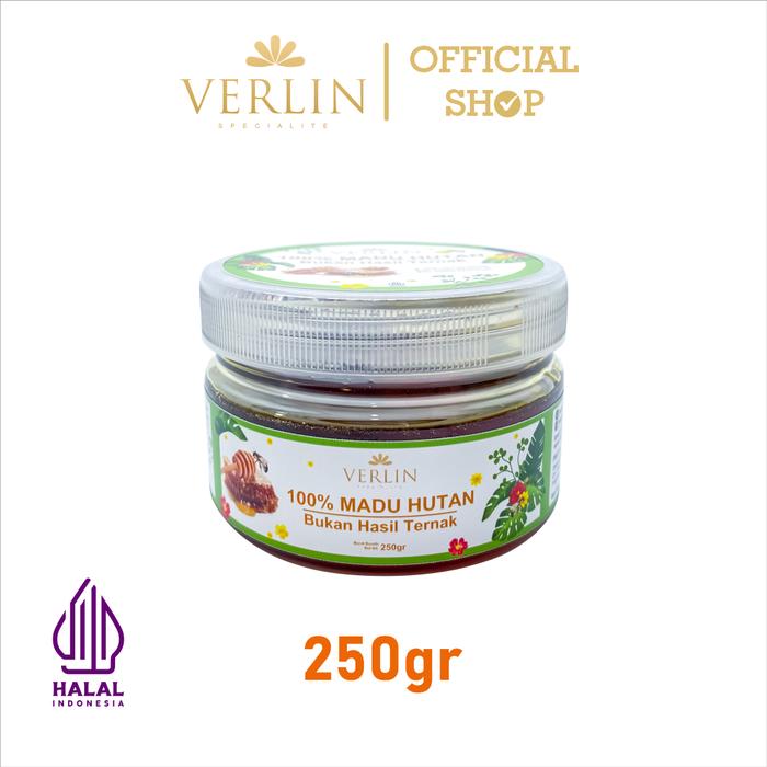 Gambar Verlin 100% Madu Hutan Murni (Bukan Hasil Ternak) 600gr dan 250gr - 250gr dari VERLINOLA undefined Tokopedia