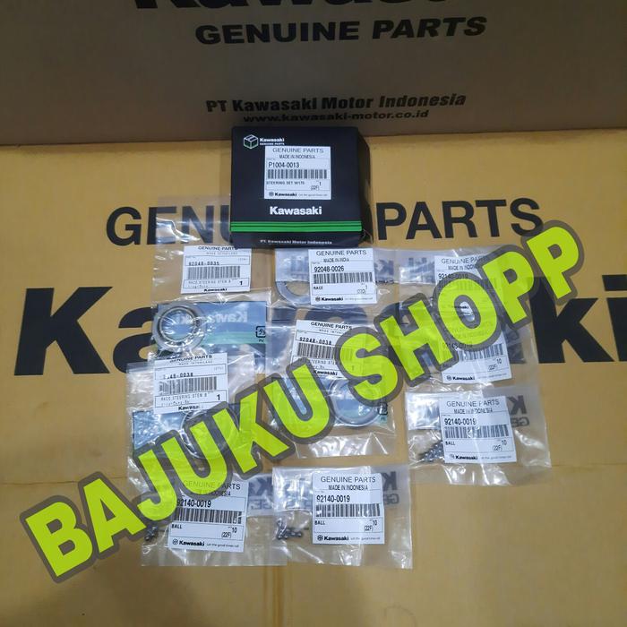 Gambar komstir steering set kawasaki w175 cafe w 175 se tr original kawasaki dari Bajuku shopp undefined Tokopedia