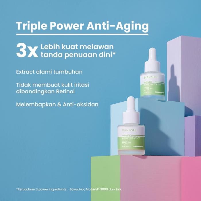 Gambar hanasui power serum - bakuchiol dari NECA Skincare undefined Tokopedia