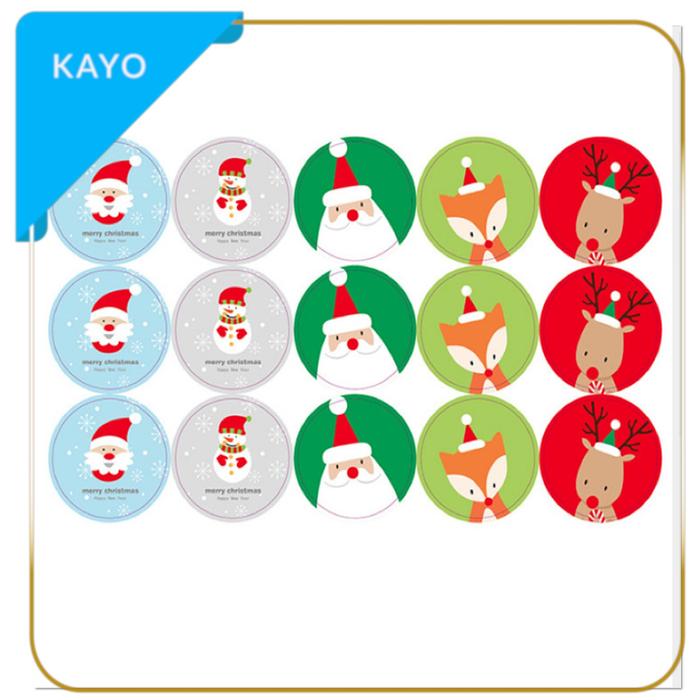 Gambar stiker natal 15 wrn stiker kado natal stiker kotak kado tema natal dari KAYO Celestial undefined Tokopedia