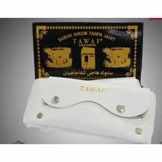Gambar SABUK IHRAM PRIA DEWASA HAJI DAN UMRAH/ SABUK IHRAM PRIA TANPA JAHIT - Putih, M dari rakhaa_store undefined 4 Tokopedia