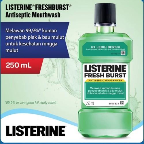 Gambar Listerine Mouthwash All variant-Pembersih Mulut Cair Listerine - Cool Mint, 250 ml dari Sunjaya Utama Mart undefined 5 Tokopedia