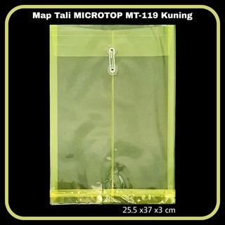 Gambar SOS Map Tali MICROTOP MT-119 / Map Tali Plastik / Map Business File - Kuning dari SOS Sukses Online Stationery undefined Tokopedia