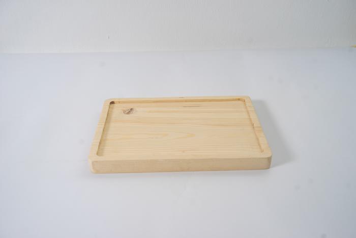 Gambar Wooden Desk Tray / Nampan Kayu - Natural Finish dari Merkusii undefined Tokopedia
