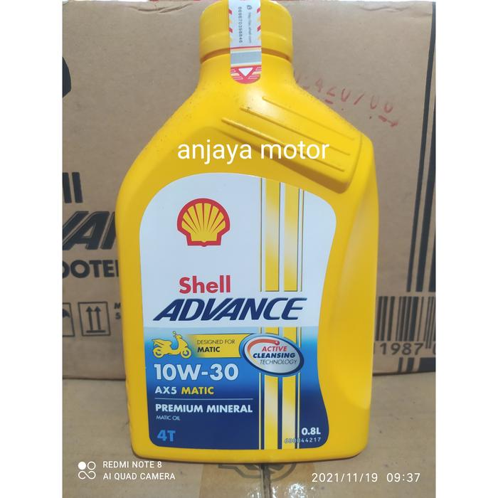 Gambar Shell AX7 AX5 MATIC 0.8L ORIGINAL - 1.AX5MATIC0.8L dari Anjaya Motor undefined Tokopedia